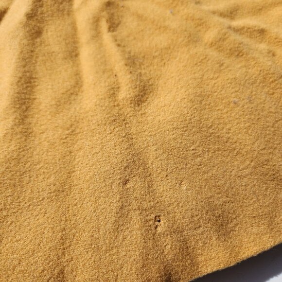 VINTAGE I. Magnin & Co. Cheetah Print Fur Mink Trench Coat Jacket Size M - Picture 15 of 16